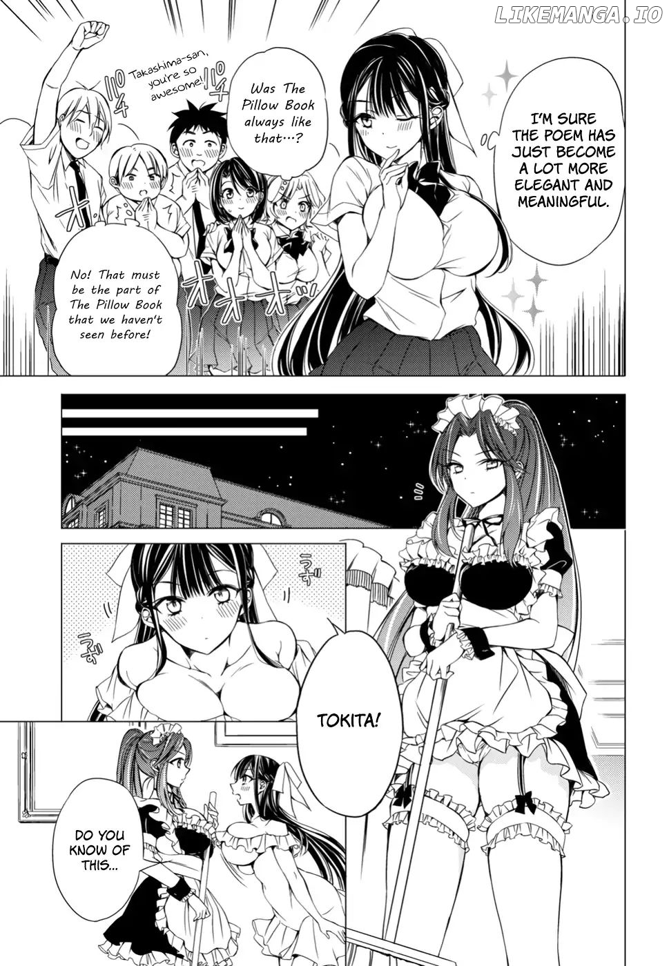 The Secret Etiquette Of Lady Takashima. chapter 6 - page 9