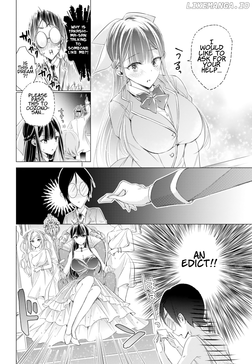 The Secret Etiquette Of Lady Takashima. chapter 14 - page 8