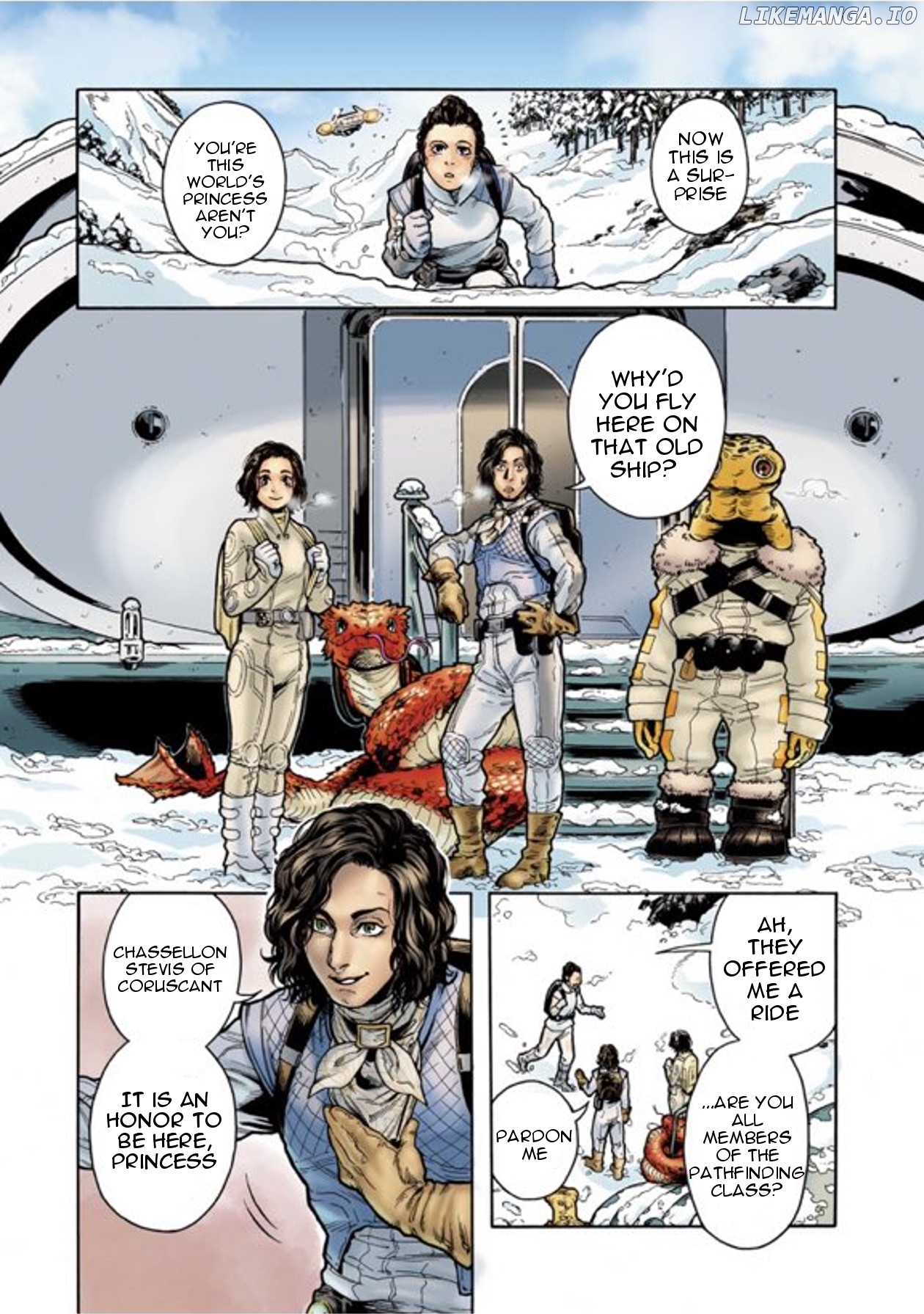 STAR WARS: Leia -Ordeal of the Princess- chapter 5 - page 4