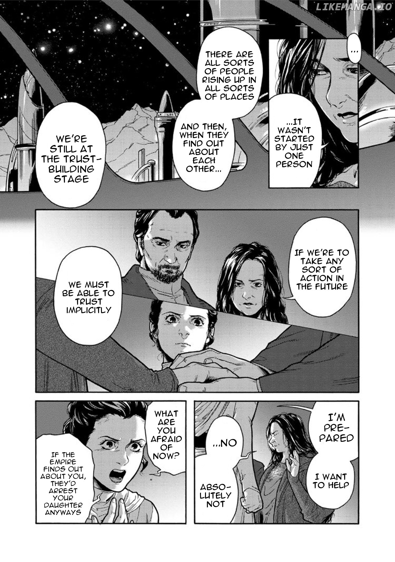 STAR WARS: Leia -Ordeal of the Princess- chapter 11 - page 1