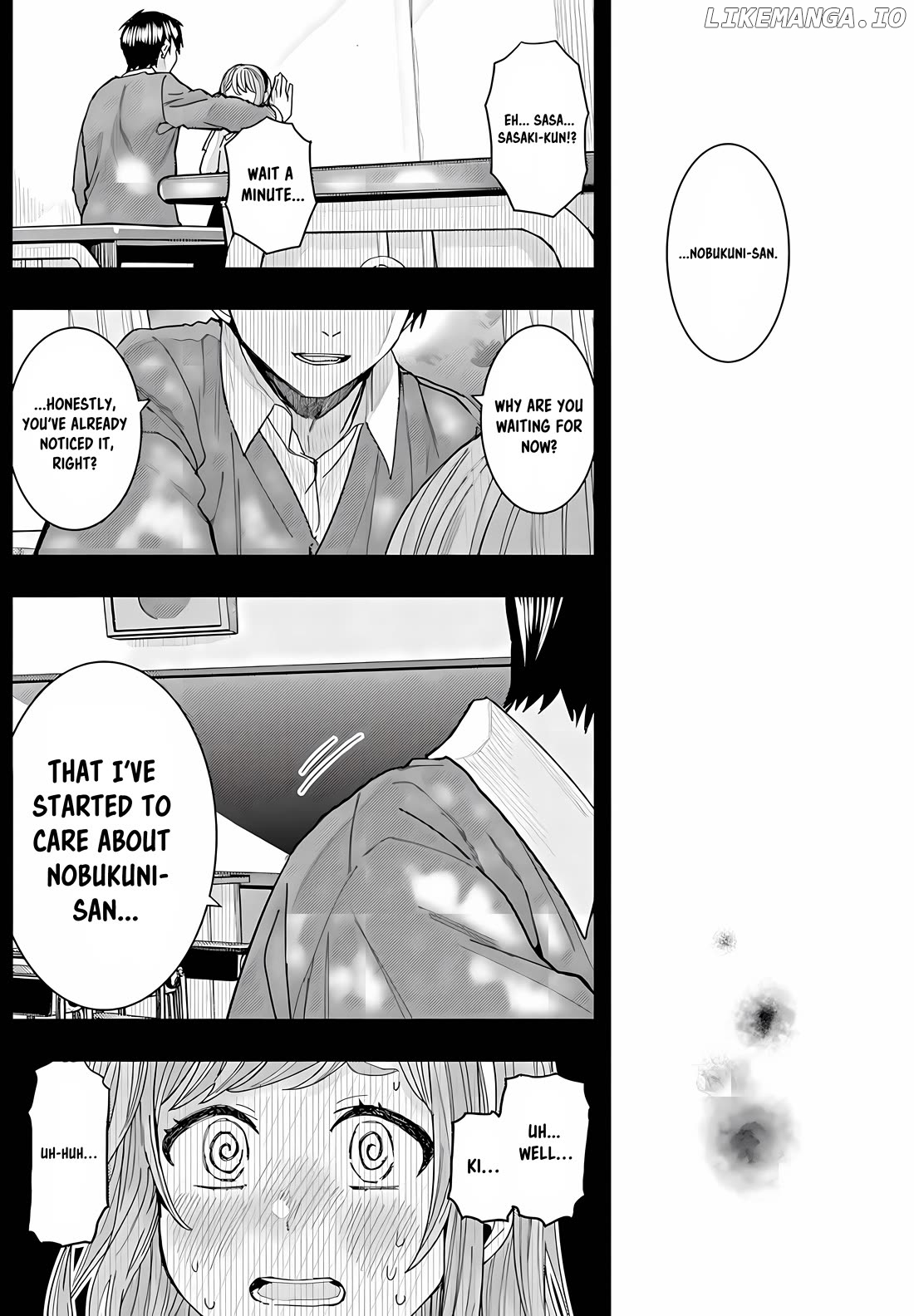 "nobukuni-San" Does She Like Me? chapter 28 - page 3