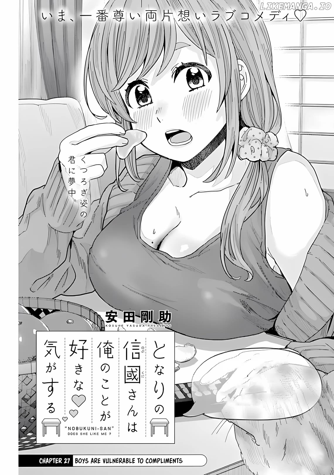 "nobukuni-San" Does She Like Me? chapter 27 - page 2