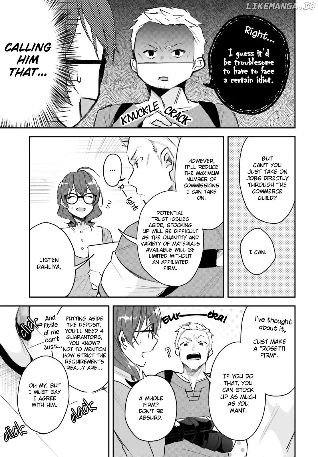 Magic Artisan Dahliya Won't Hang Her Head ~A Free Craftsman Life From Now On~ chapter 4 - page 4