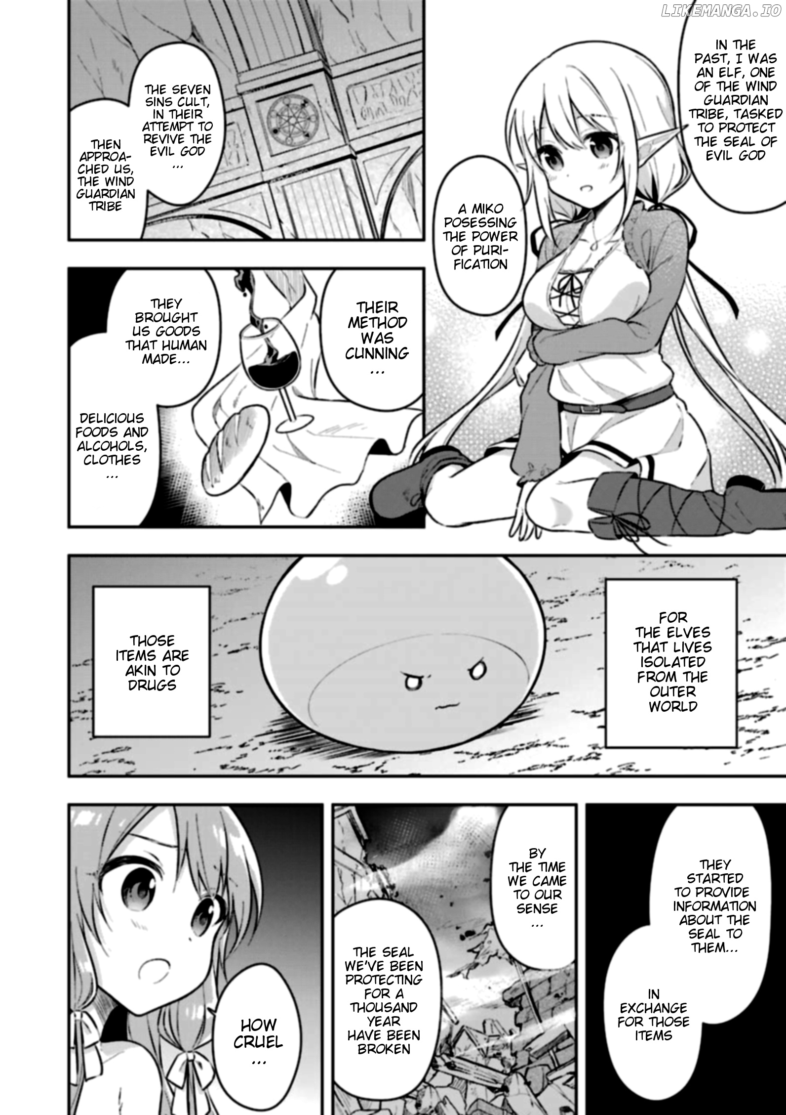 Slime Tensei. Daikenja ga Youjo Elf ni Dakishimeraretemasu chapter 5 - page 4