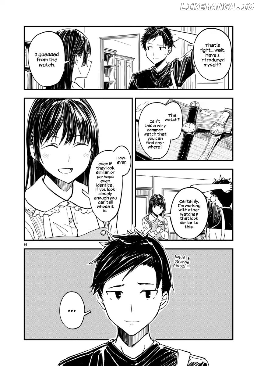 Kanmuri-san's Watch Workshop chapter 2 - page 6