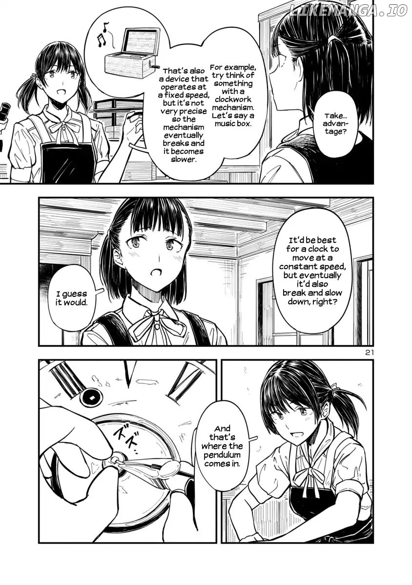 Kanmuri-san's Watch Workshop chapter 3 - page 21