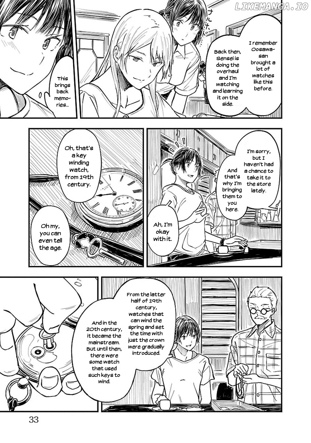 Kanmuri-san's Watch Workshop chapter 8 - page 9