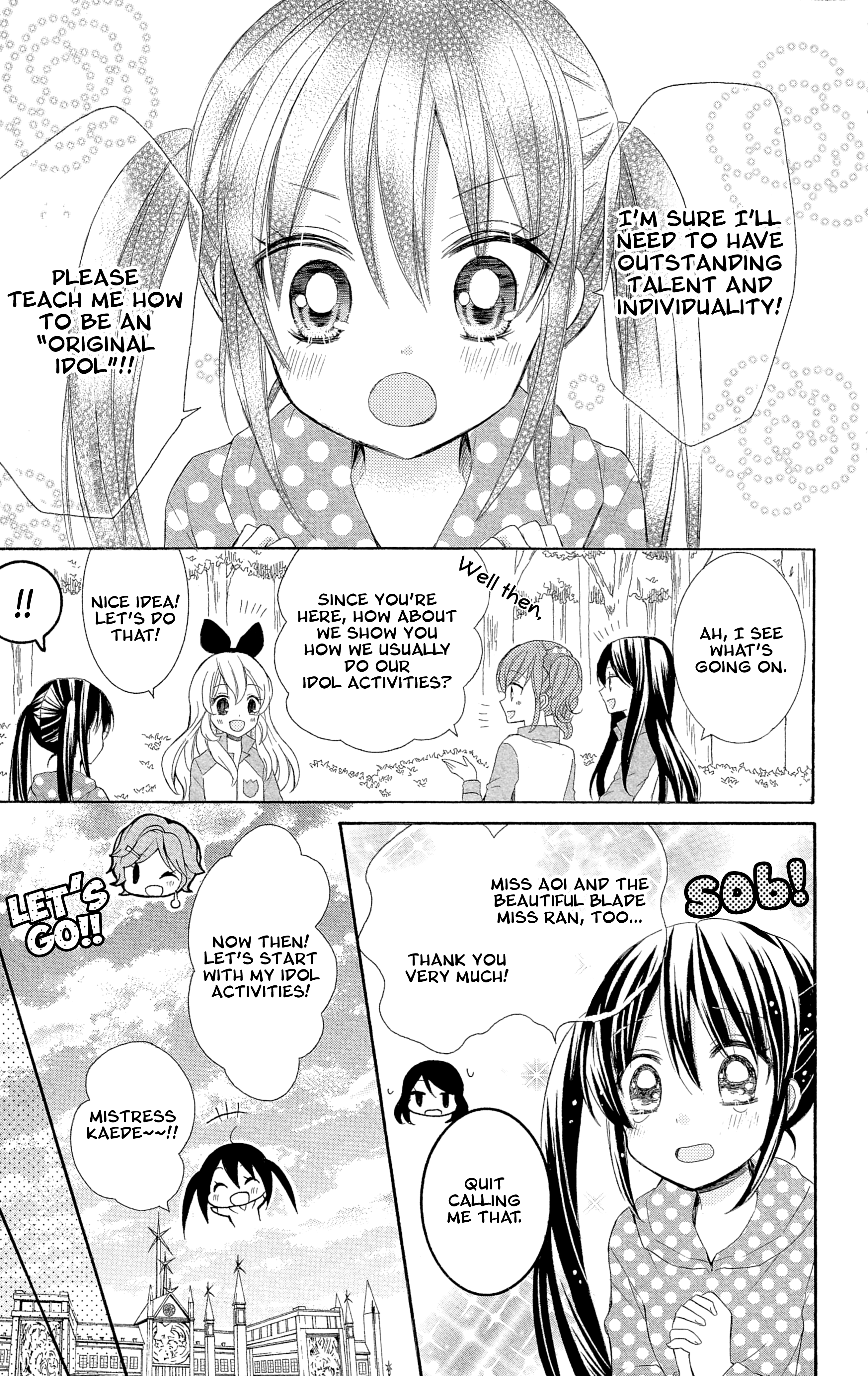 Aikatsu! Secret Story chapter 6 - page 4