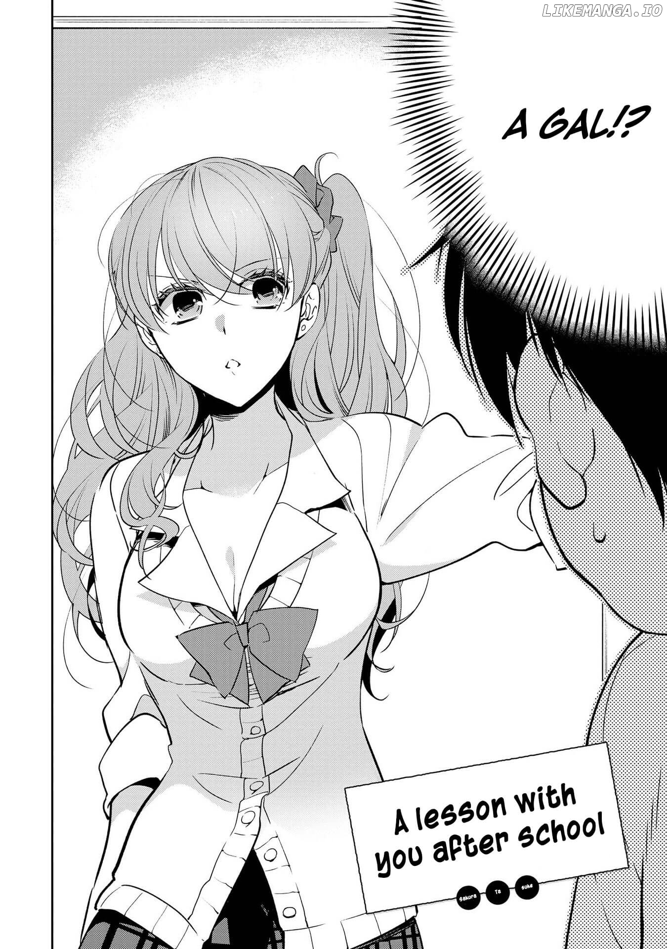 Hyottoshite Gyaru wa Orera ni Yasashii no Dewa? Anthology Comic chapter 14 - page 2