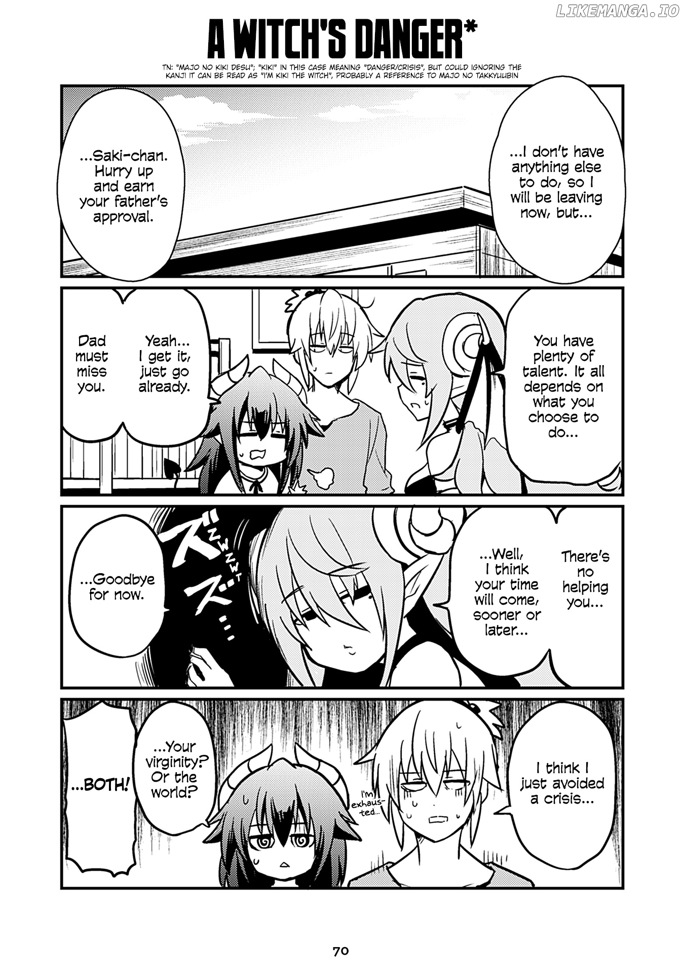 Naughty Succubus "Saki-Chan" Chapter 156 - page 1