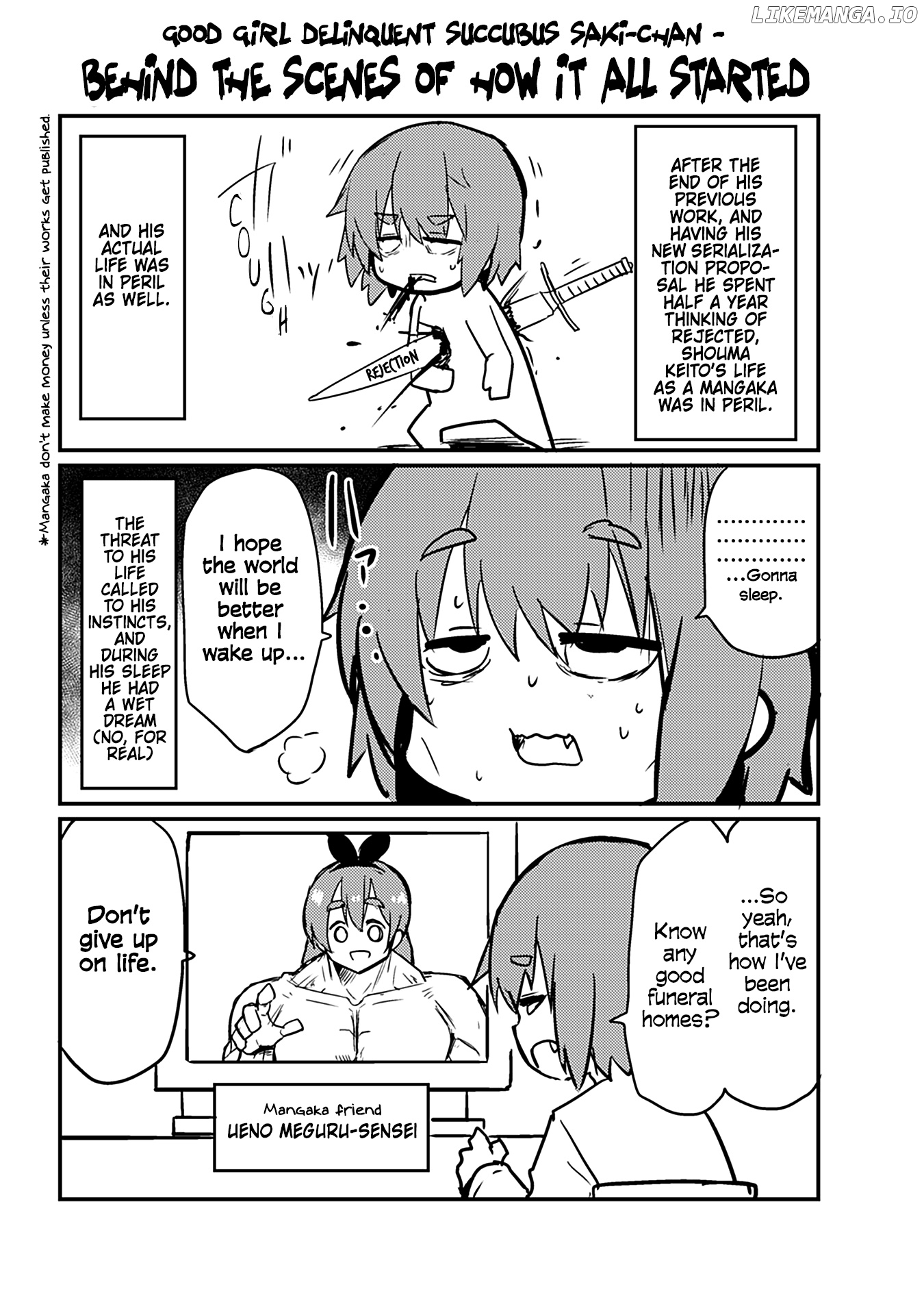 Naughty Succubus "Saki-Chan" Chapter 98.6 - page 7