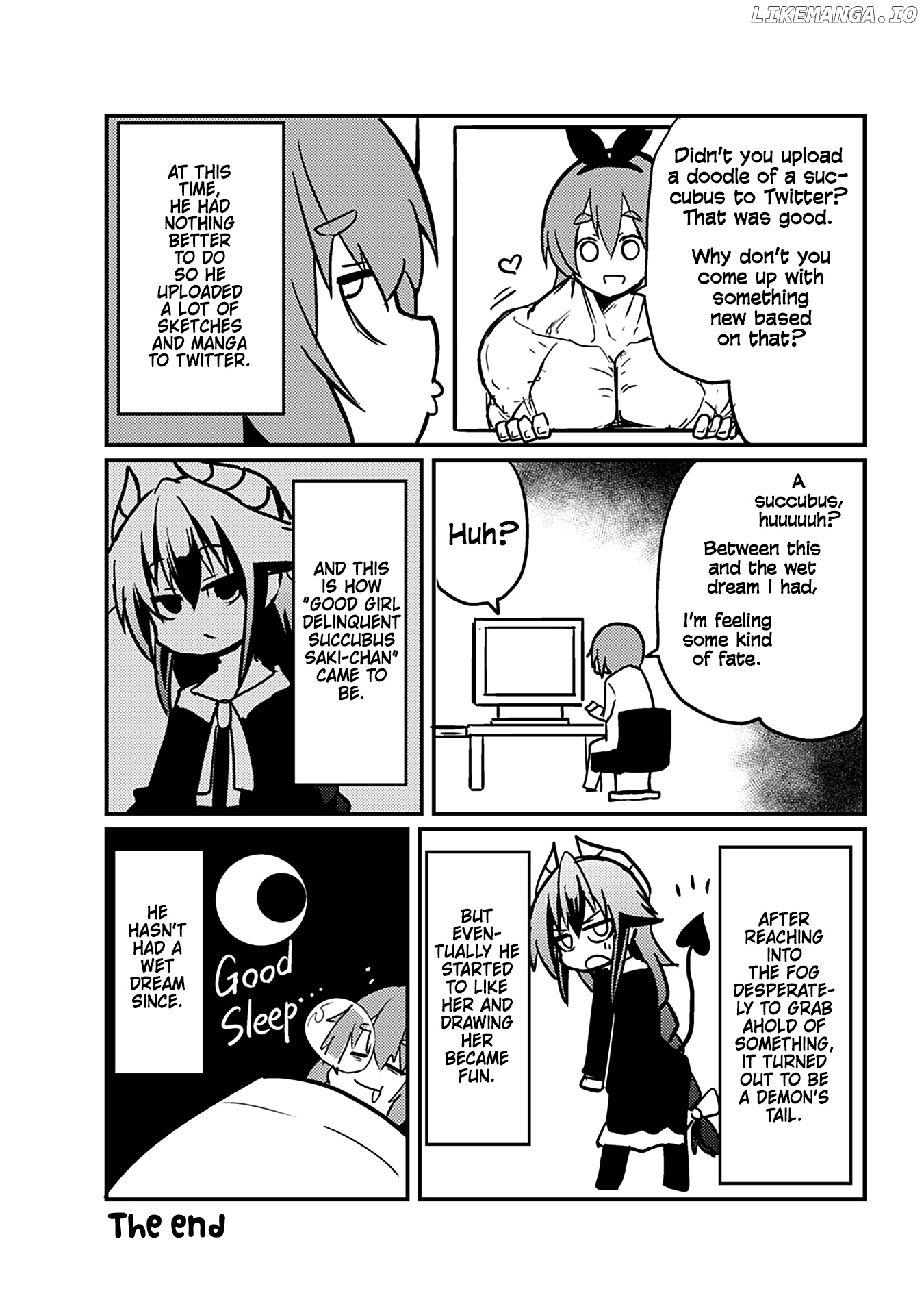 Naughty Succubus "Saki-Chan" Chapter 98.6 - page 8