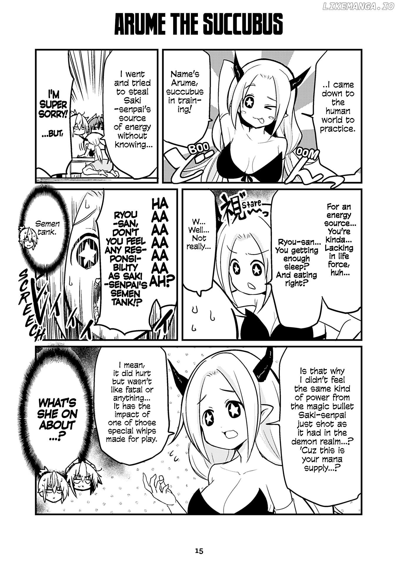Naughty Succubus "Saki-Chan" Chapter 109 - page 1