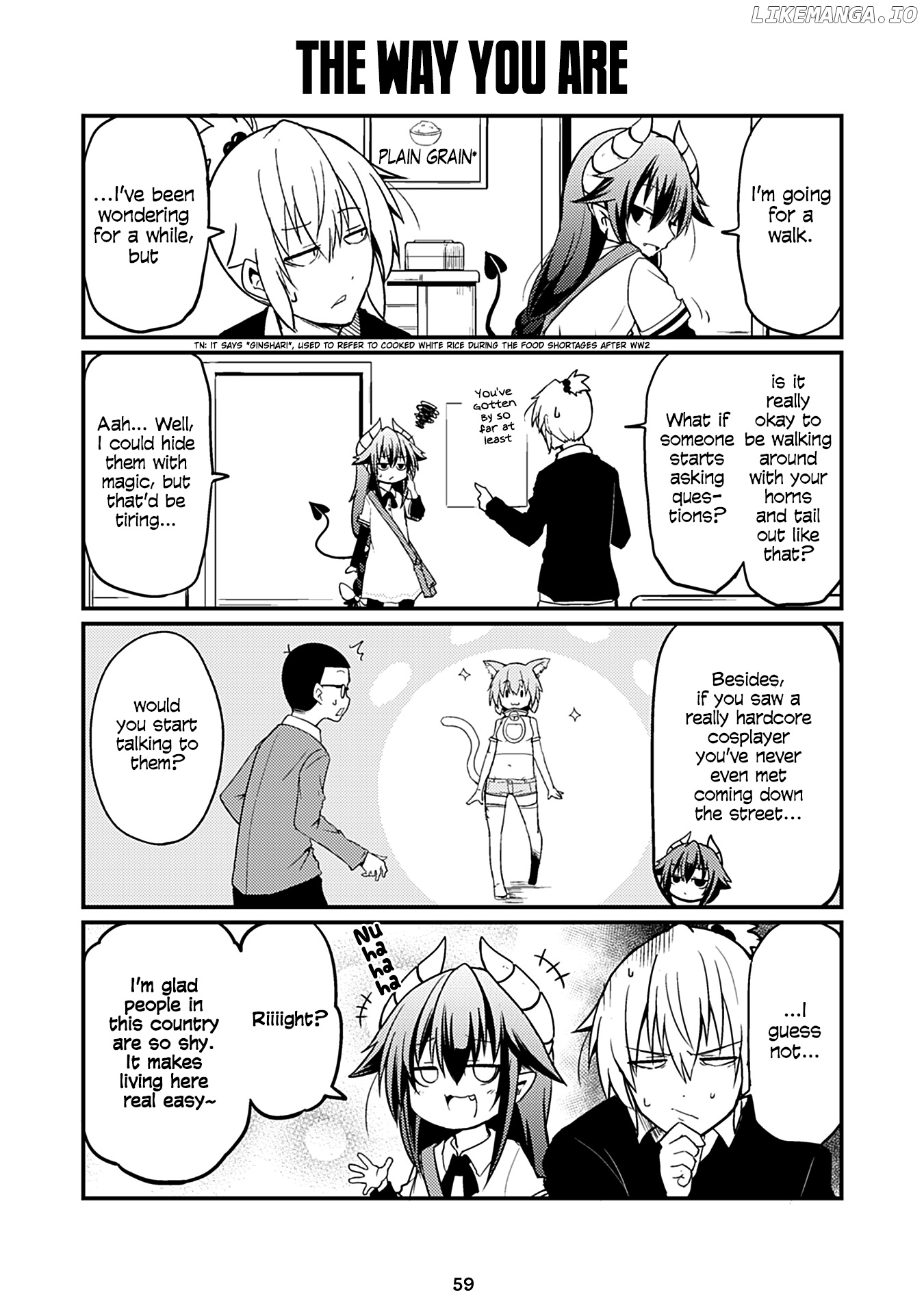 Naughty Succubus "Saki-Chan" Chapter 51 - page 1
