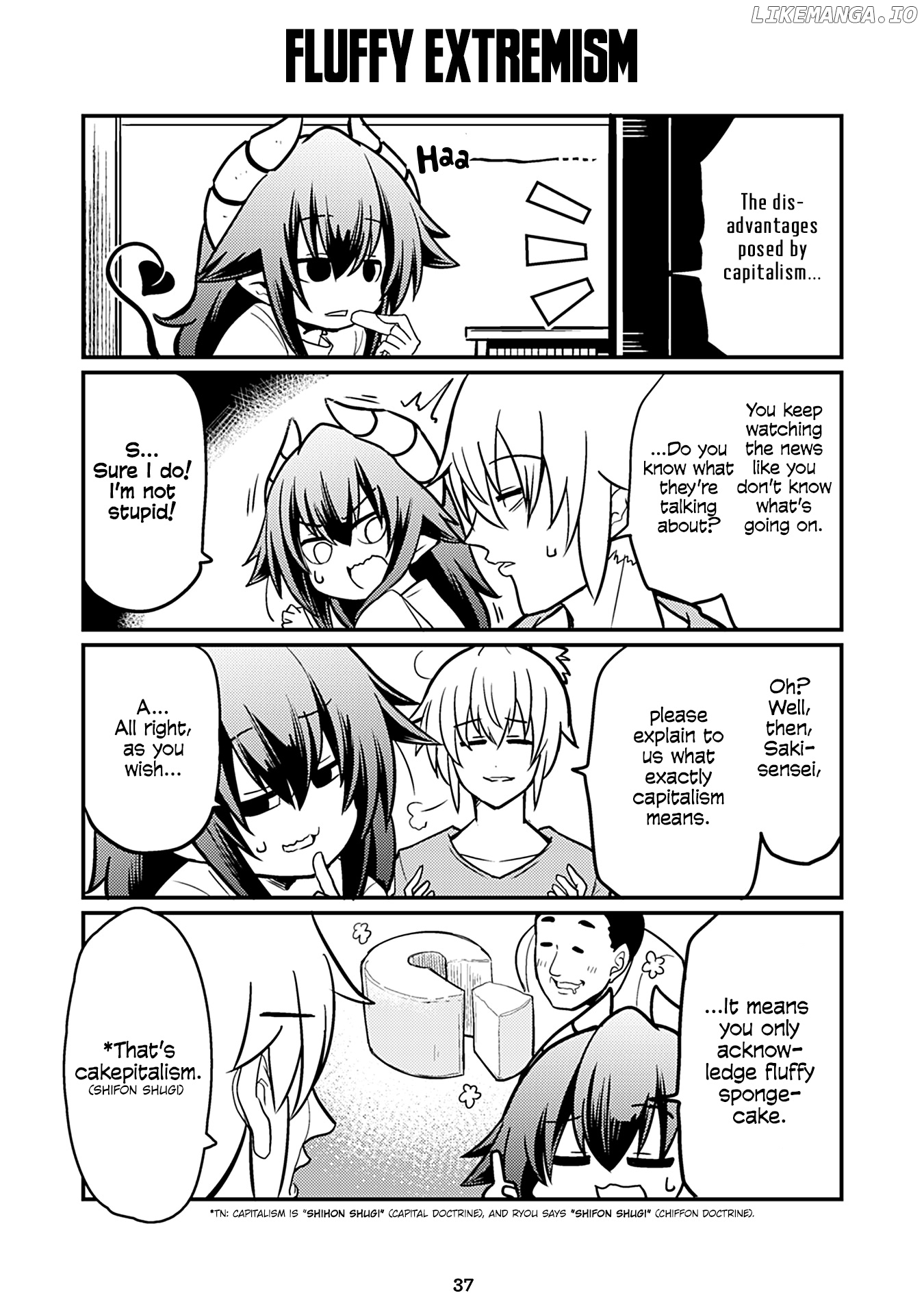 Naughty Succubus "Saki-Chan" Chapter 129 - page 1