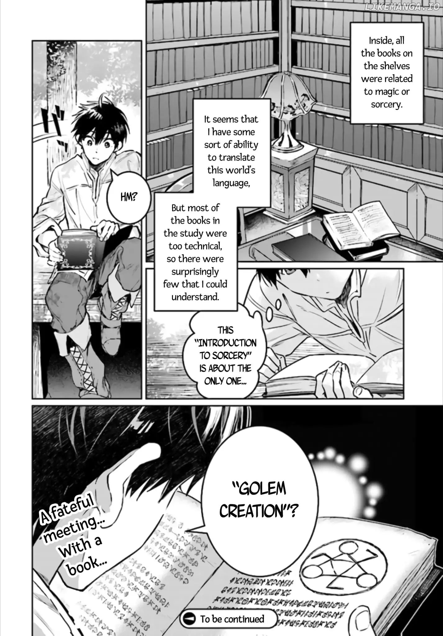 The Sorcerer King of Destruction And The Golem of The Barbarian Queen chapter 1 - page 32