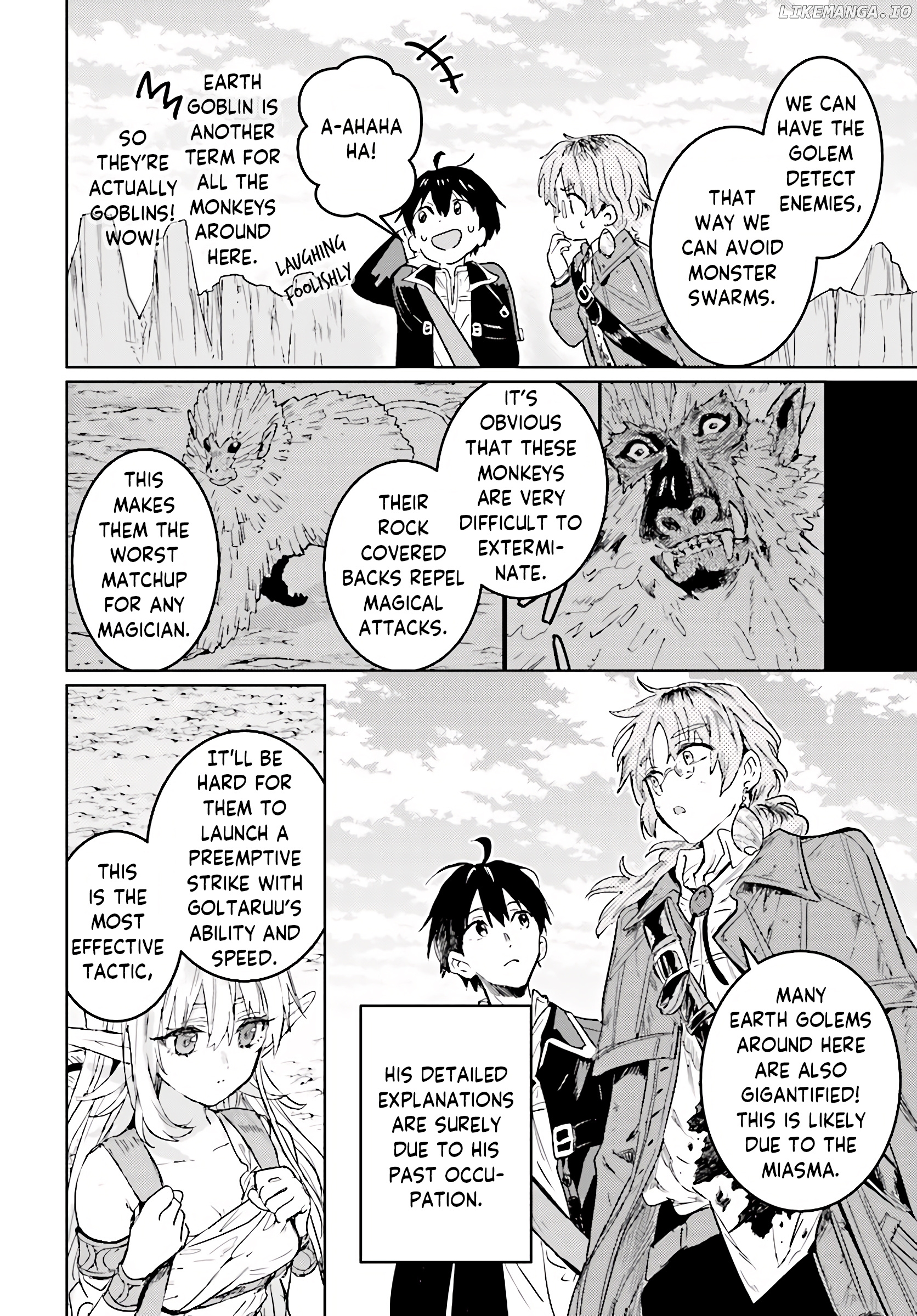 The Sorcerer King of Destruction And The Golem of The Barbarian Queen chapter 8.3 - page 7