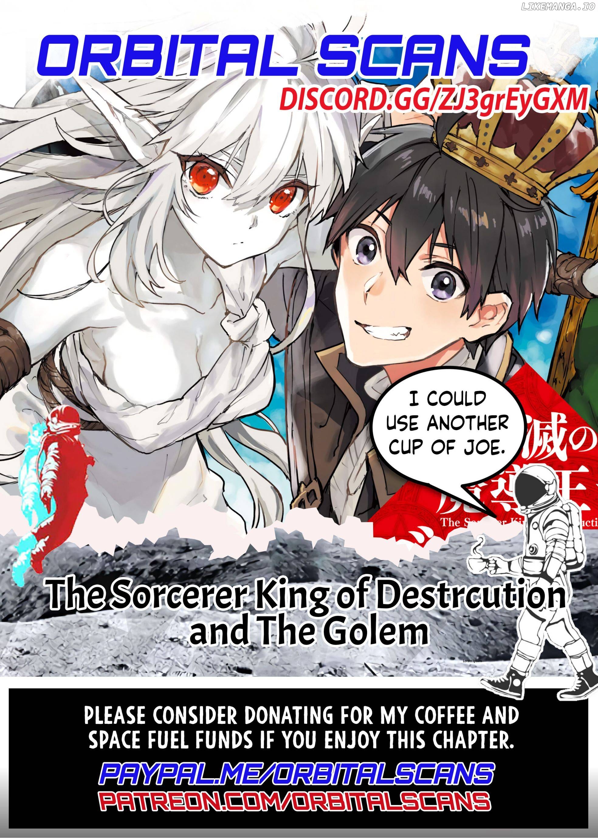 The Sorcerer King of Destruction And The Golem of The Barbarian Queen chapter 10.1 - page 1