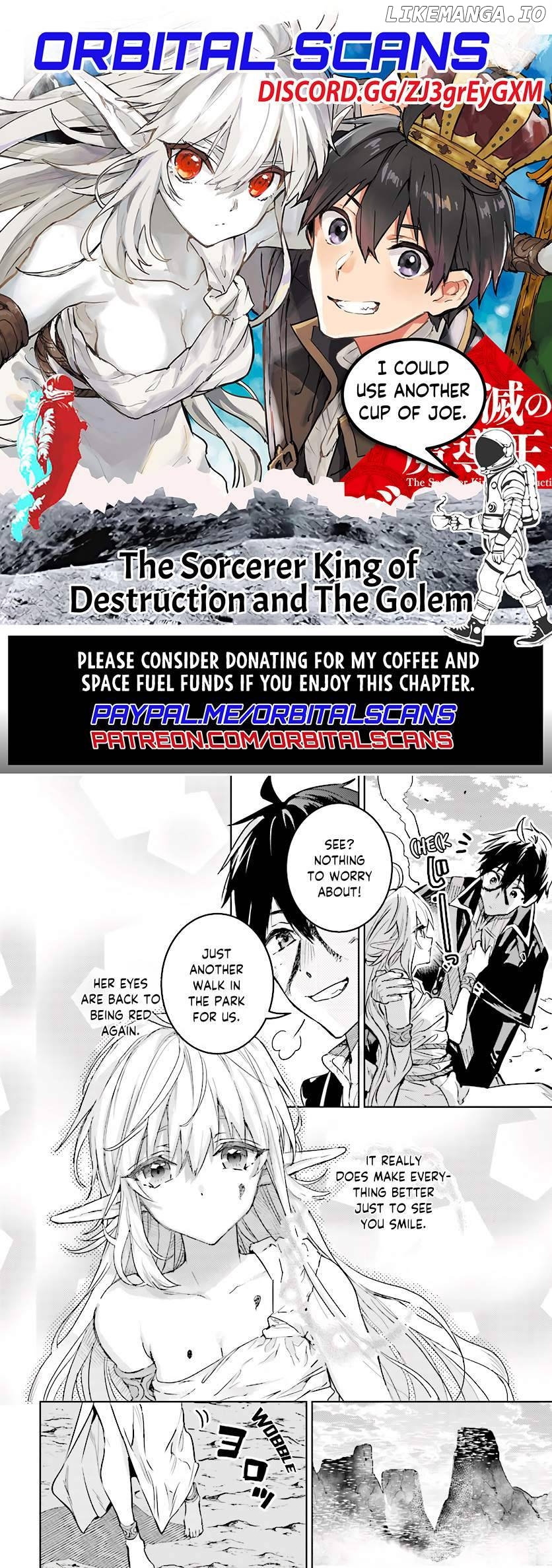 The Sorcerer King of Destruction And The Golem of The Barbarian Queen chapter 12.3 - page 1