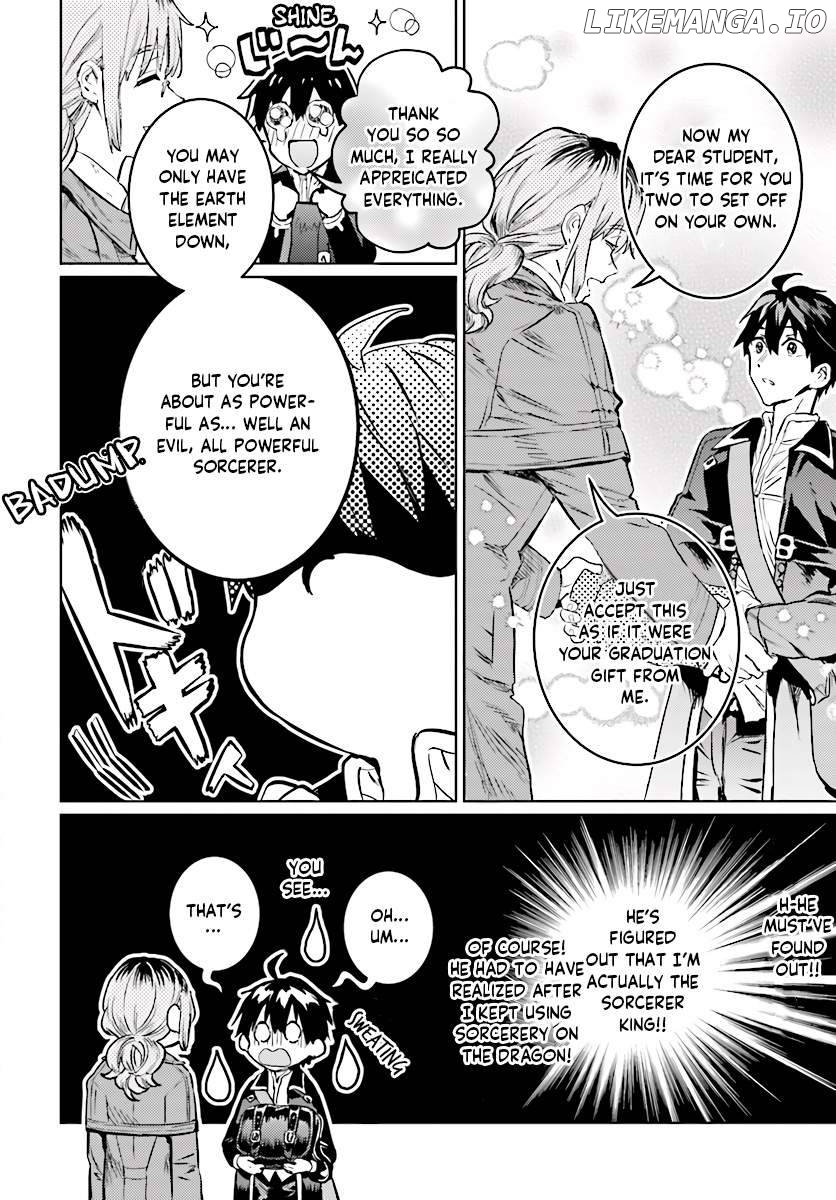 The Sorcerer King of Destruction And The Golem of The Barbarian Queen chapter 12.3 - page 9