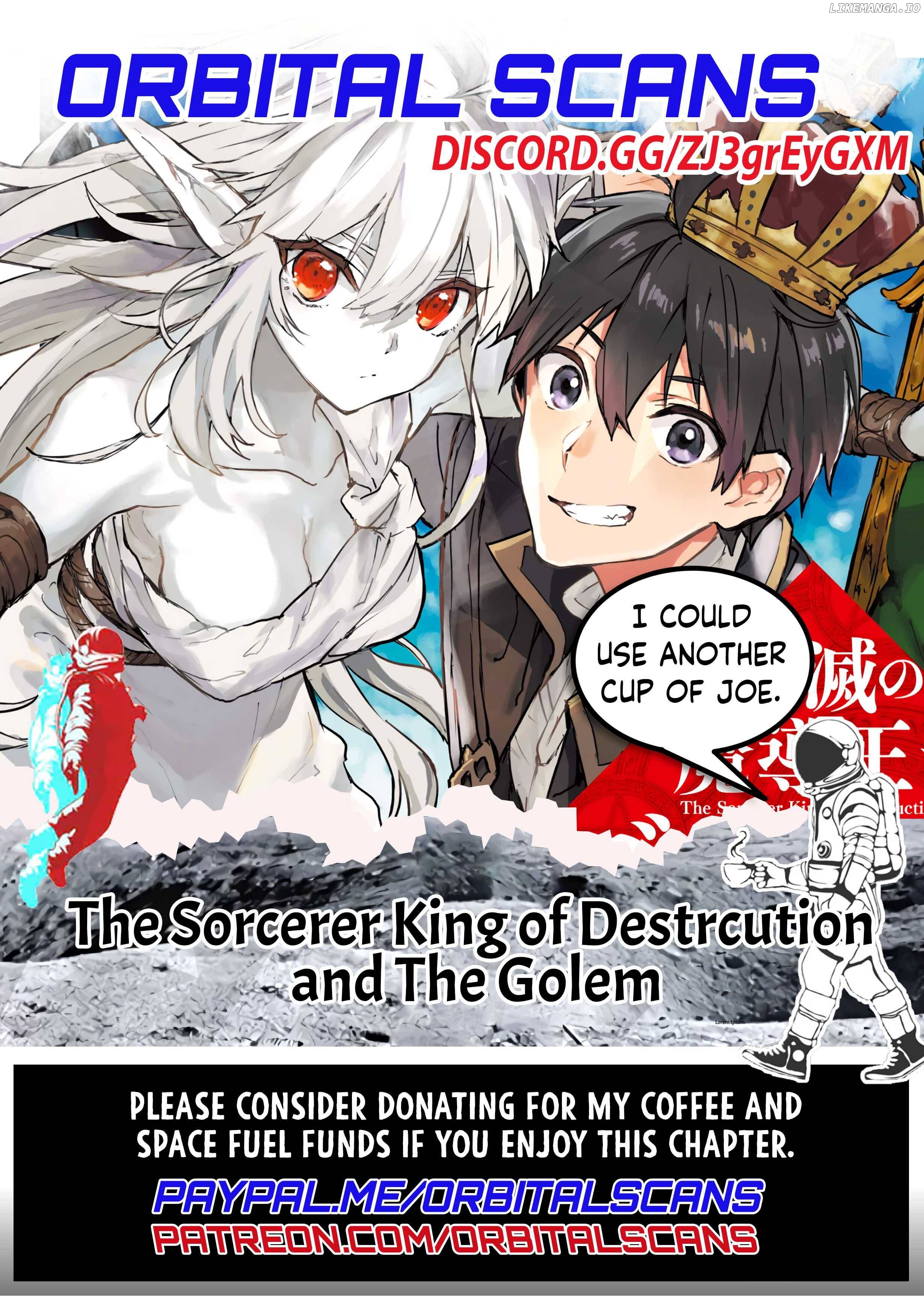 The Sorcerer King of Destruction And The Golem of The Barbarian Queen chapter 11.2 - page 1