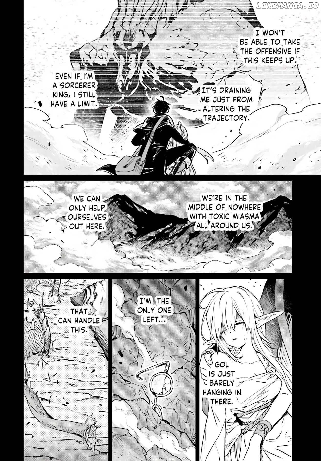 The Sorcerer King of Destruction And The Golem of The Barbarian Queen chapter 11.2 - page 4