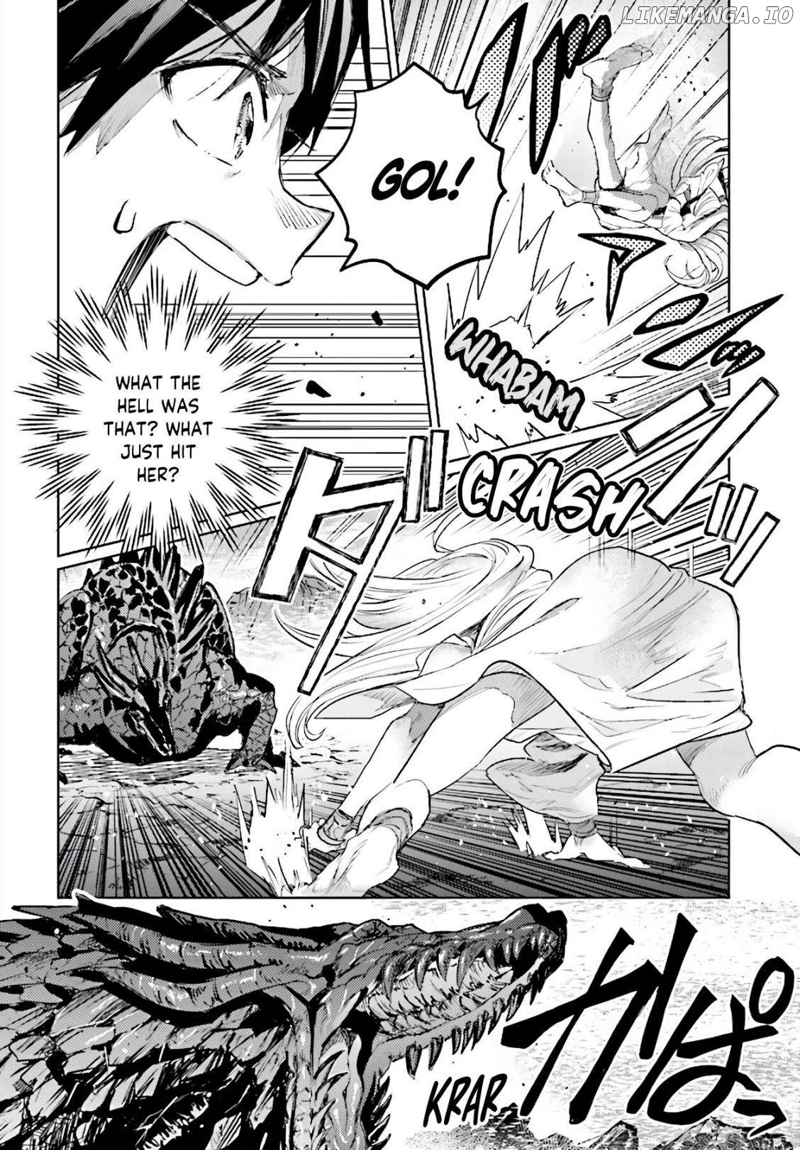 The Sorcerer King of Destruction And The Golem of The Barbarian Queen chapter 10.4 - page 4