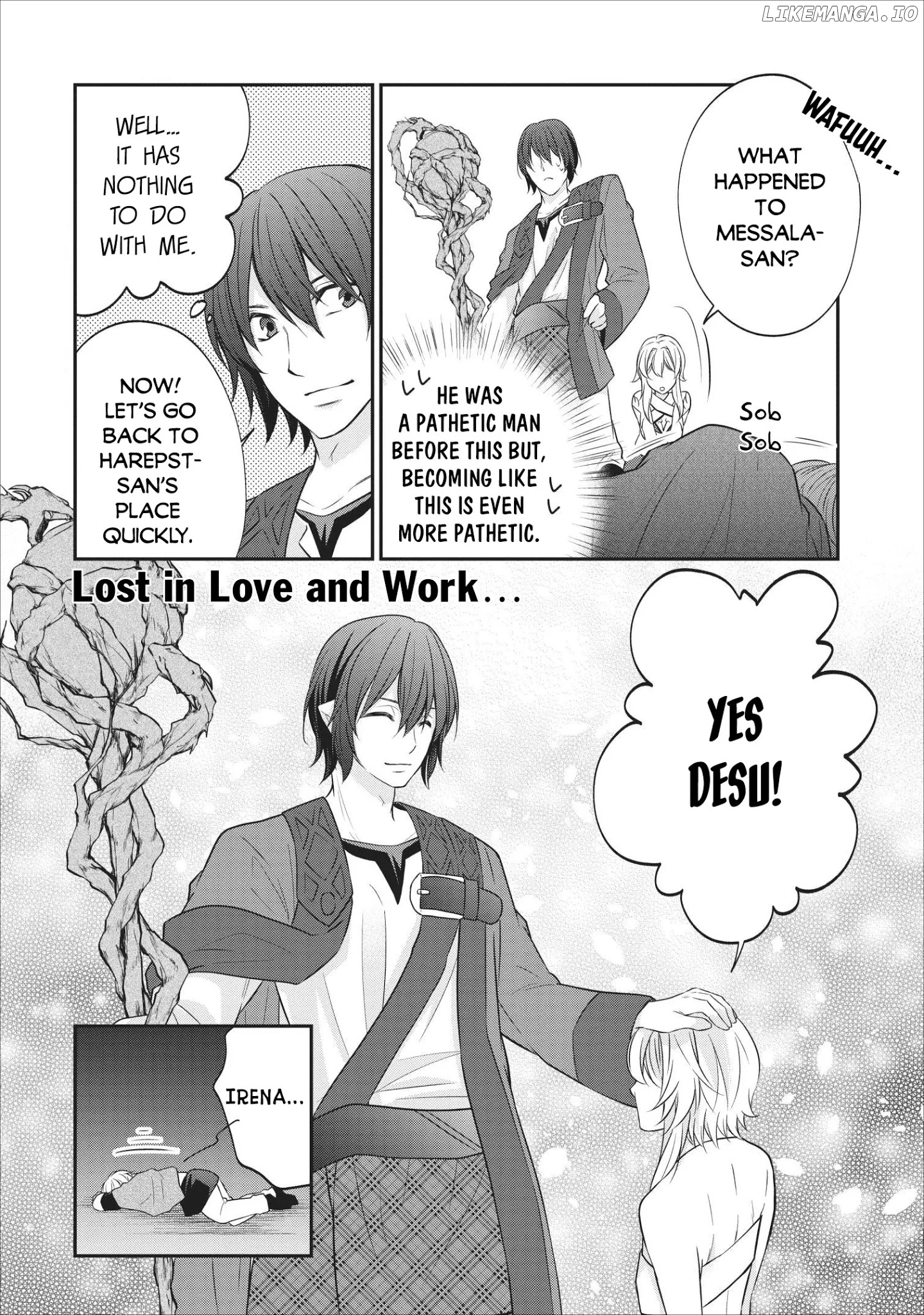 Around 40 "Shachiku" is Golem Master chapter 17 - page 32