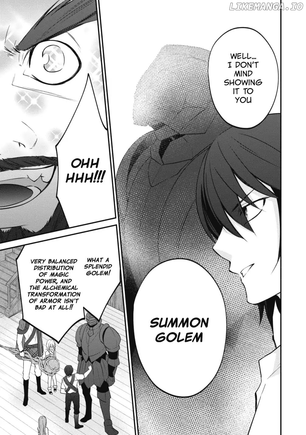Around 40 "Shachiku" is Golem Master chapter 9 - page 3