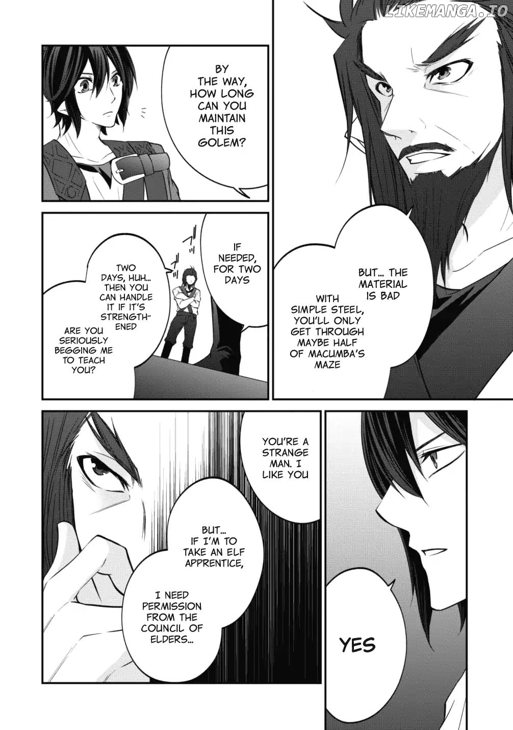 Around 40 "Shachiku" is Golem Master chapter 9 - page 4