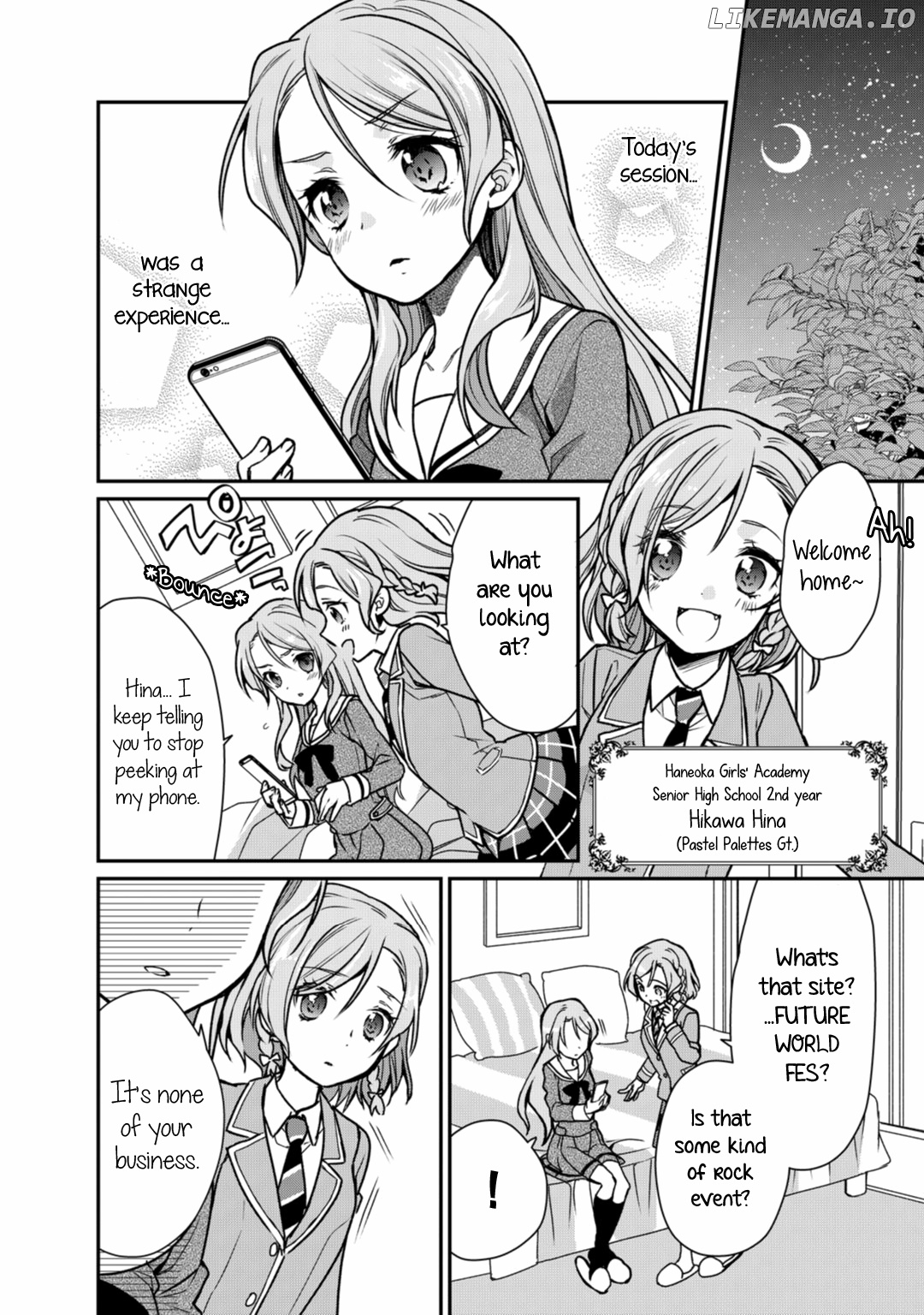BanG Dream! Girls Band Party! Roselia Stage chapter 3 - page 2