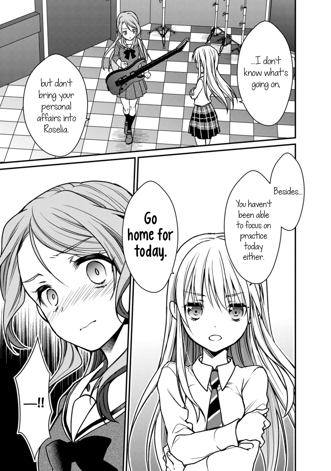 BanG Dream! Girls Band Party! Roselia Stage chapter 6 - page 16
