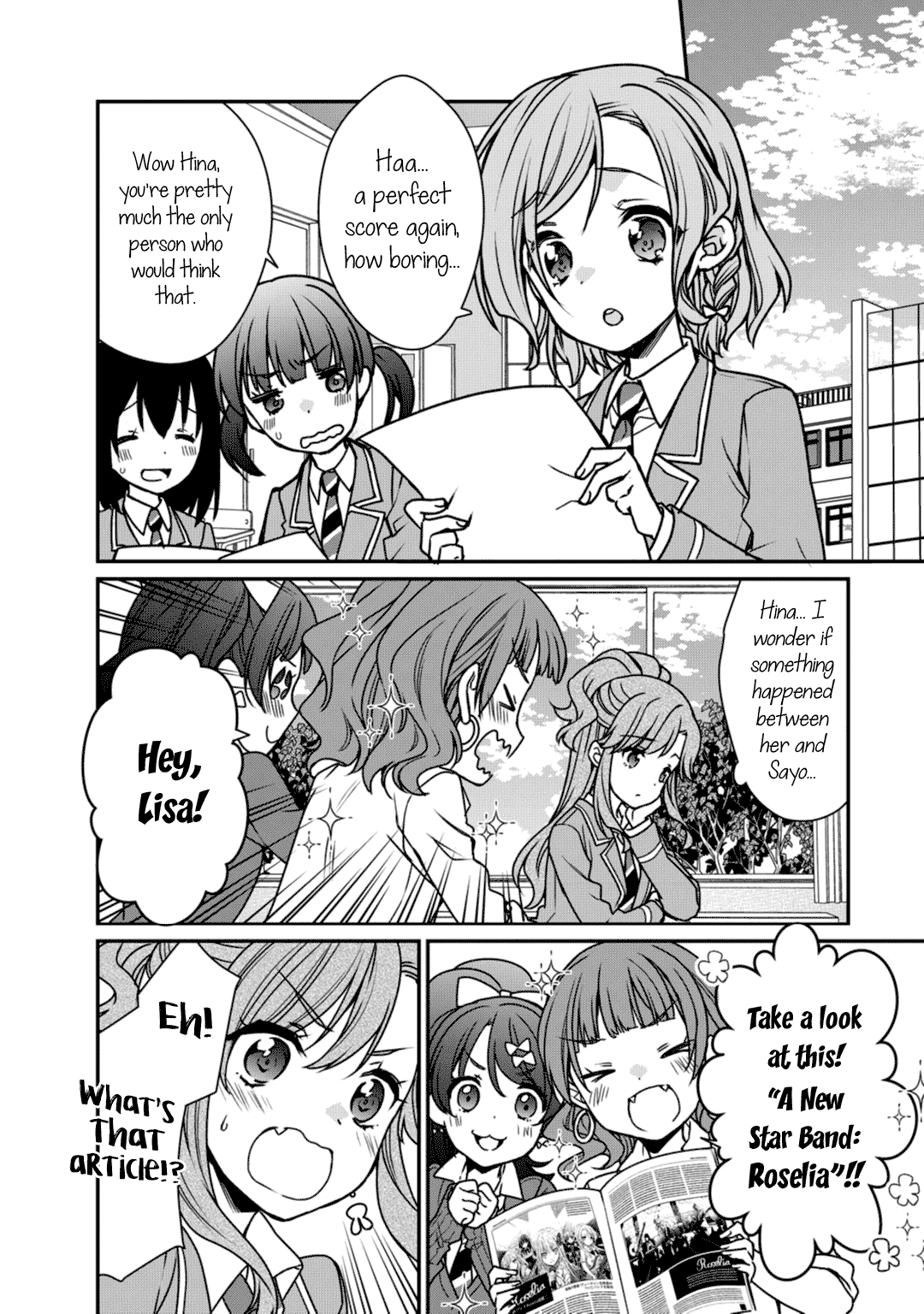BanG Dream! Girls Band Party! Roselia Stage chapter 6 - page 21