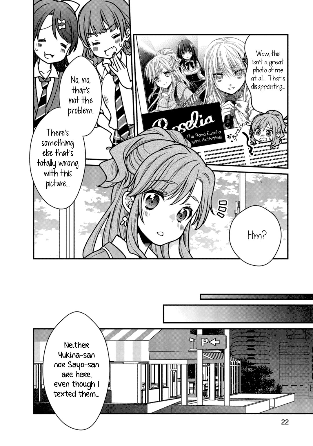 BanG Dream! Girls Band Party! Roselia Stage chapter 6 - page 23