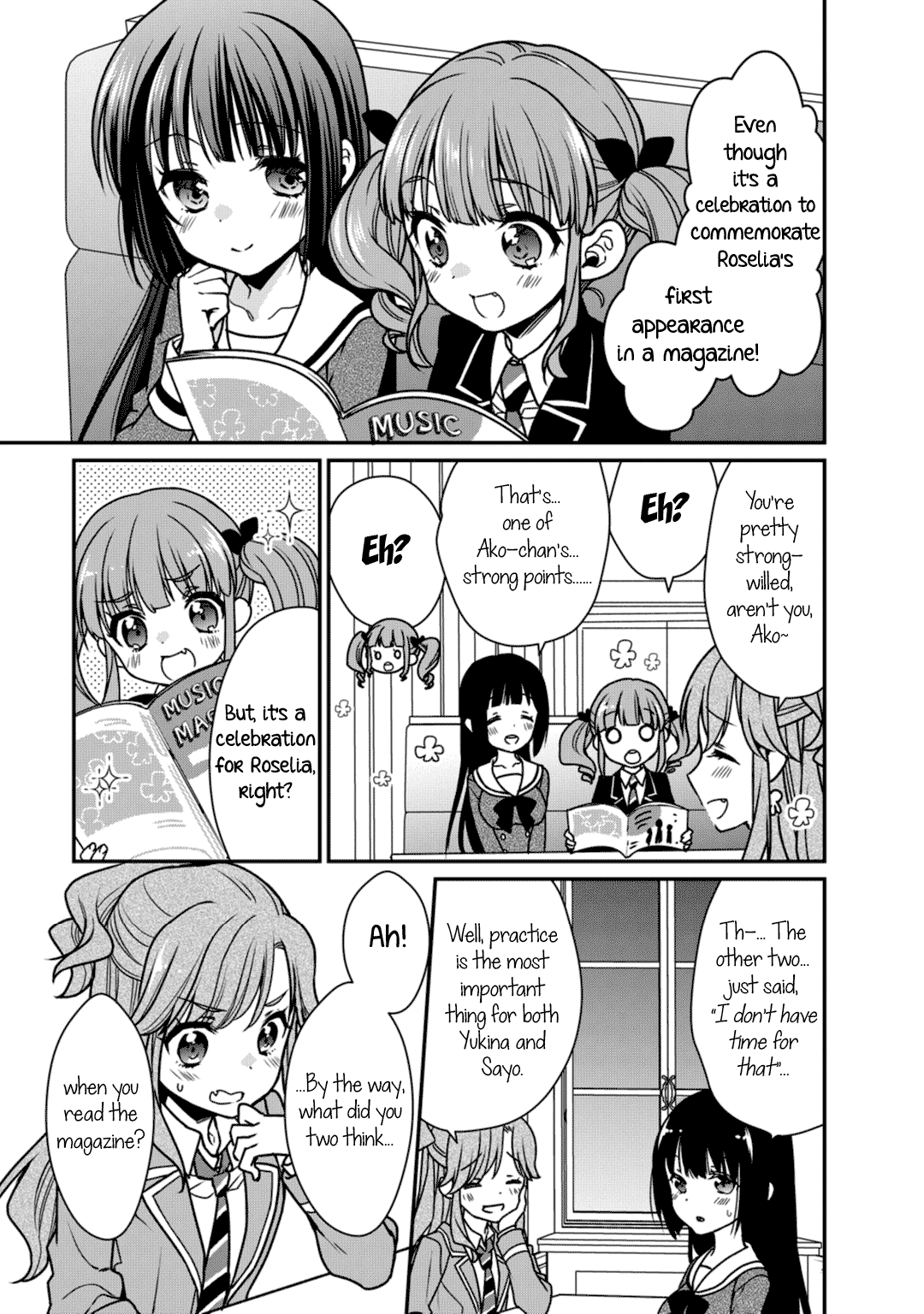 BanG Dream! Girls Band Party! Roselia Stage chapter 6 - page 24