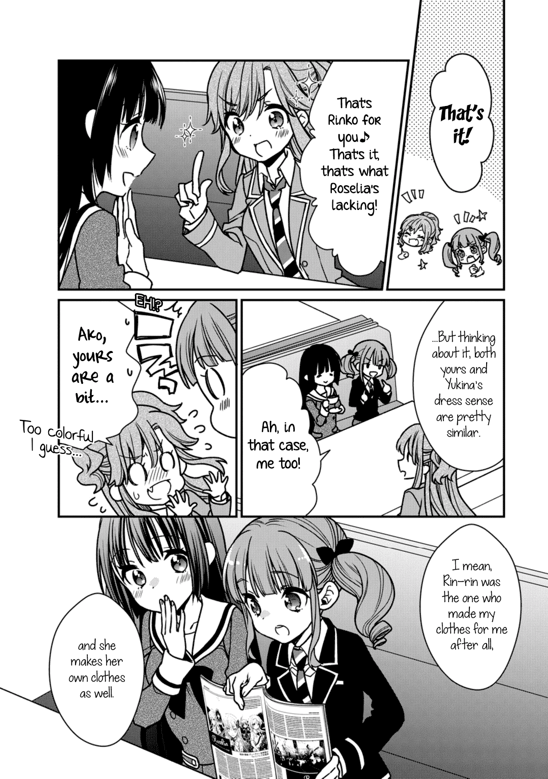BanG Dream! Girls Band Party! Roselia Stage chapter 6 - page 27