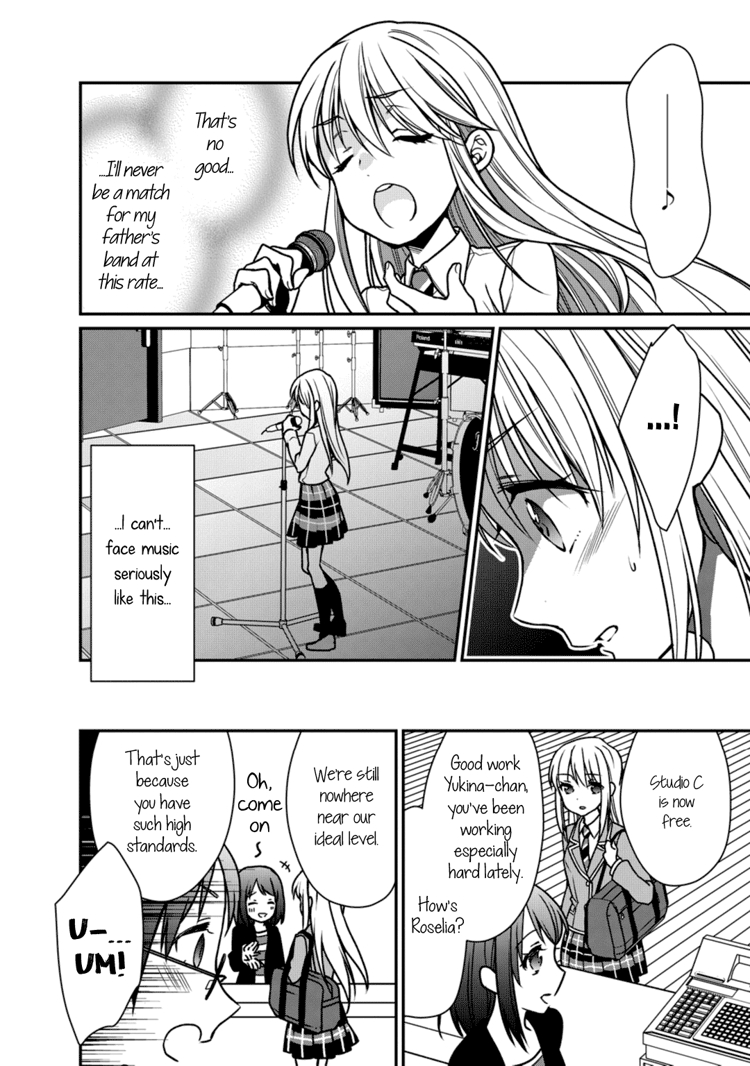BanG Dream! Girls Band Party! Roselia Stage chapter 6 - page 29