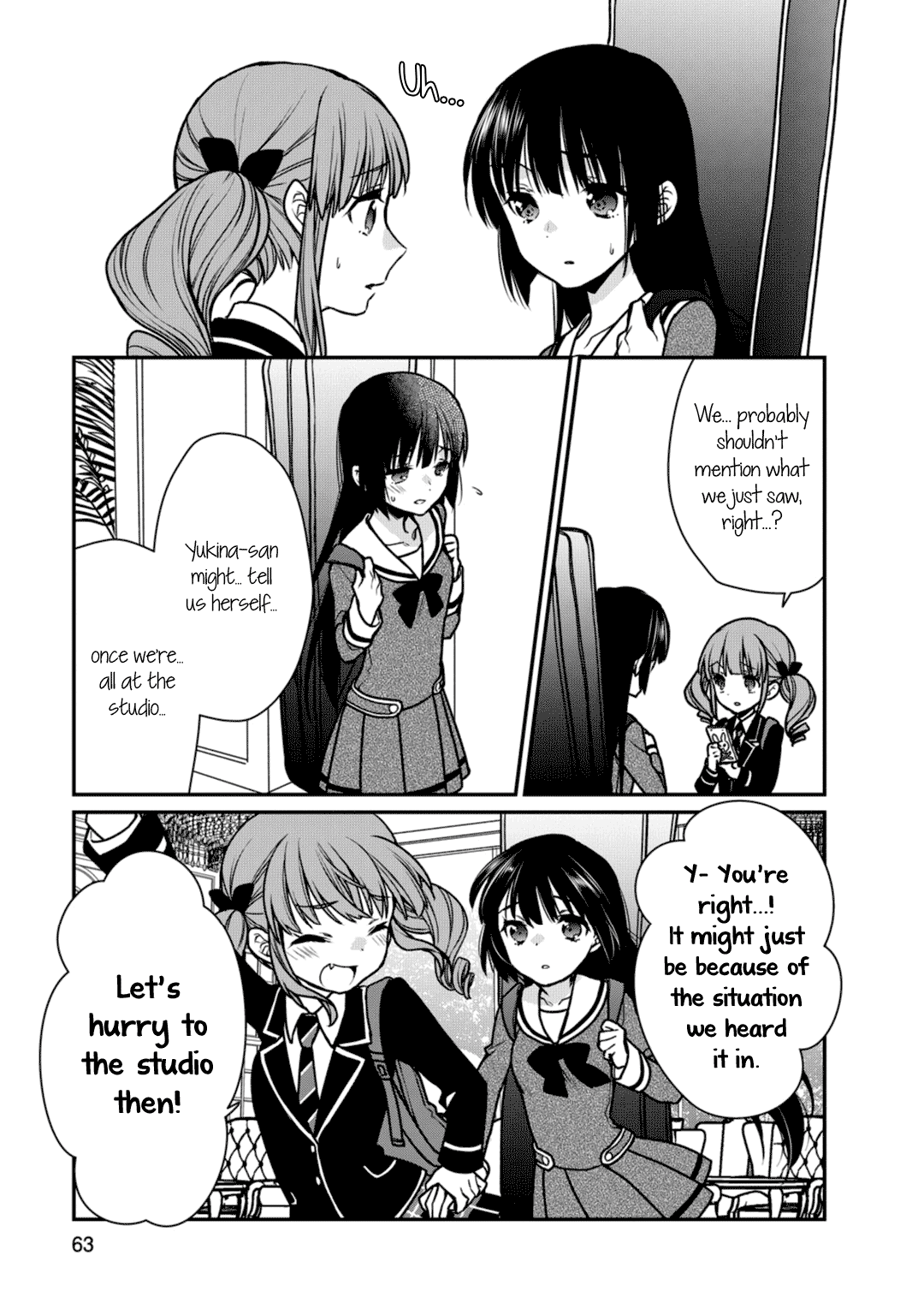 BanG Dream! Girls Band Party! Roselia Stage chapter 7 - page 33