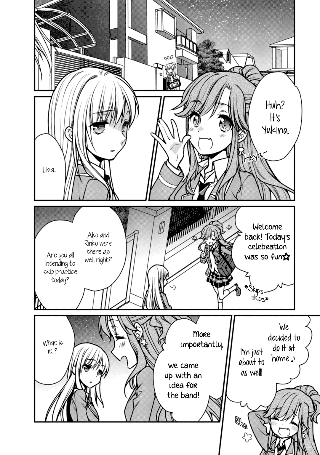 BanG Dream! Girls Band Party! Roselia Stage chapter 7 - page 6