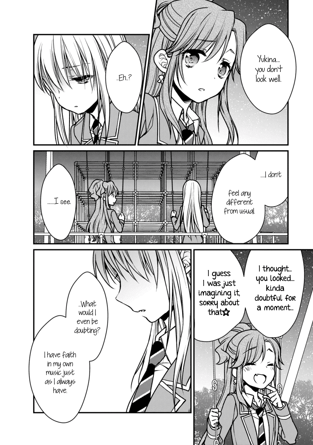 BanG Dream! Girls Band Party! Roselia Stage chapter 7 - page 8