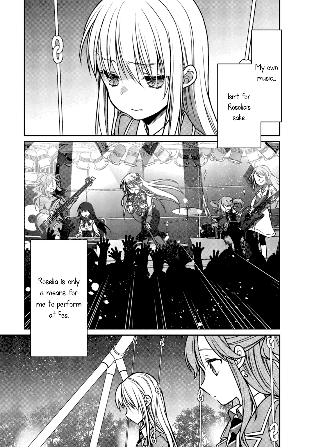 BanG Dream! Girls Band Party! Roselia Stage chapter 7 - page 9