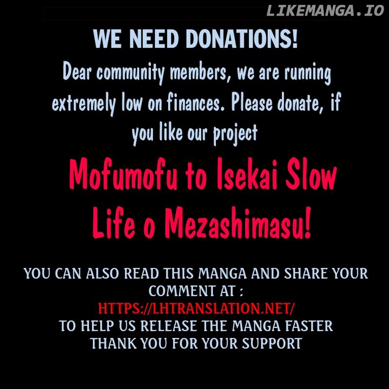 Mofumofu to Isekai Slow Life o Mezashimasu chapter 26 - page 29