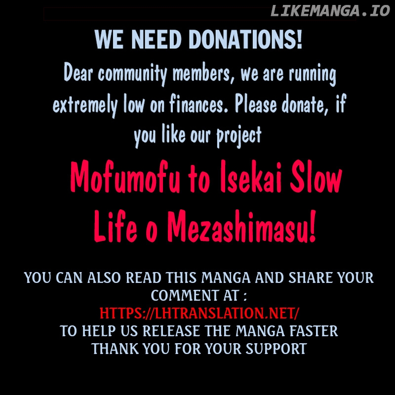 Mofumofu to Isekai Slow Life o Mezashimasu chapter 13 - page 46