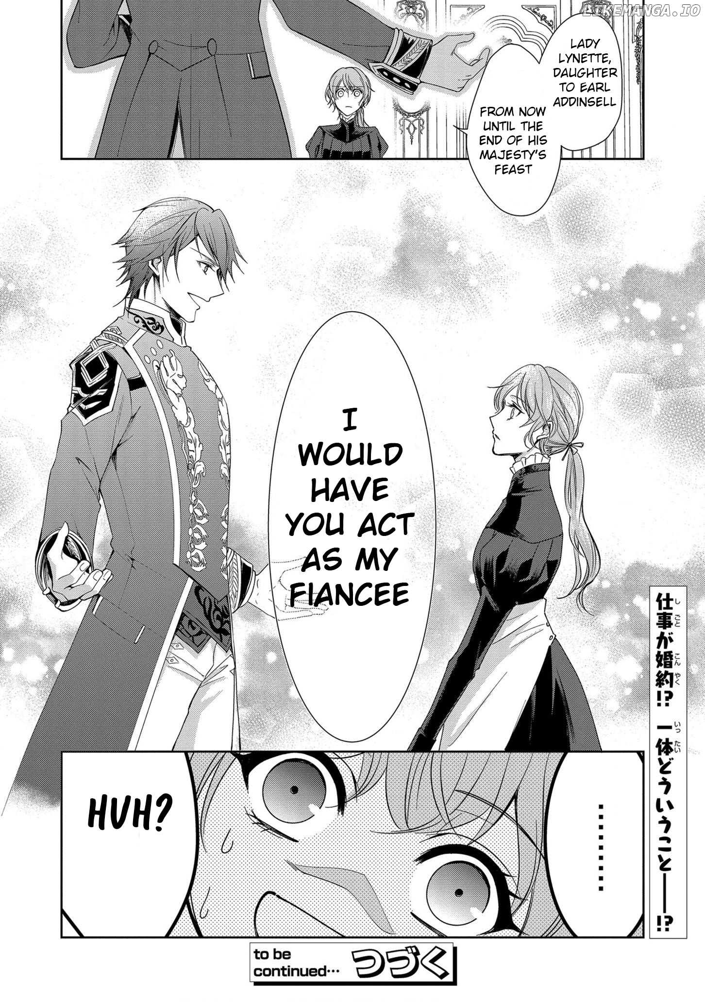 The Earl's Daughter was Suddenly Employed as the Crown Prince's Fiancée chapter 1 - page 34