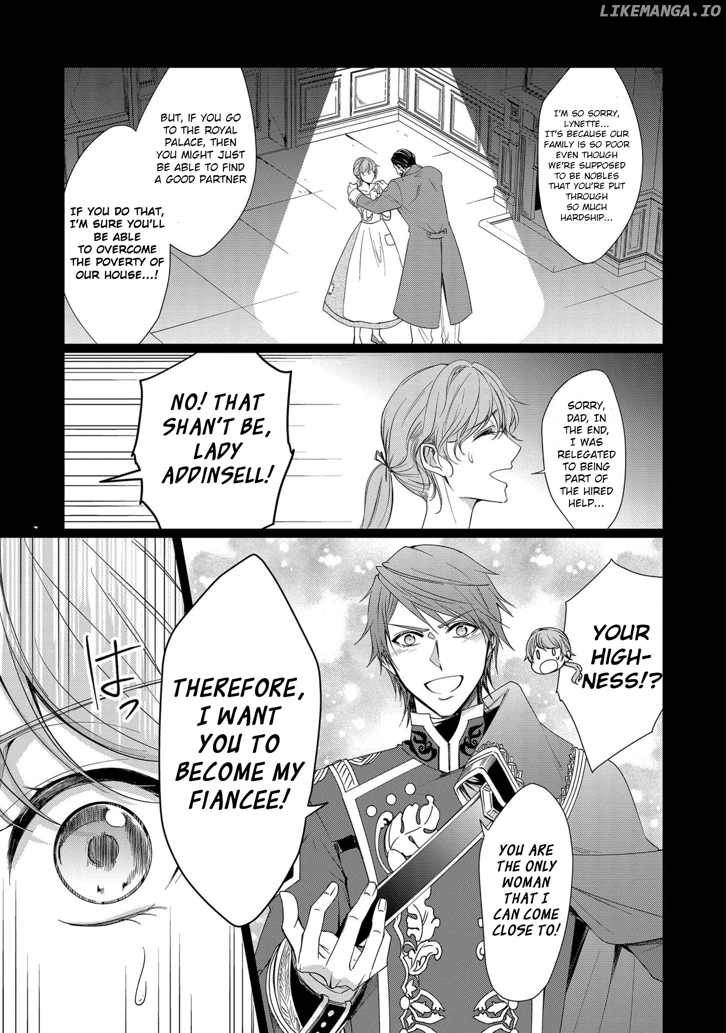 The Earl's Daughter was Suddenly Employed as the Crown Prince's Fiancée chapter 2 - page 1