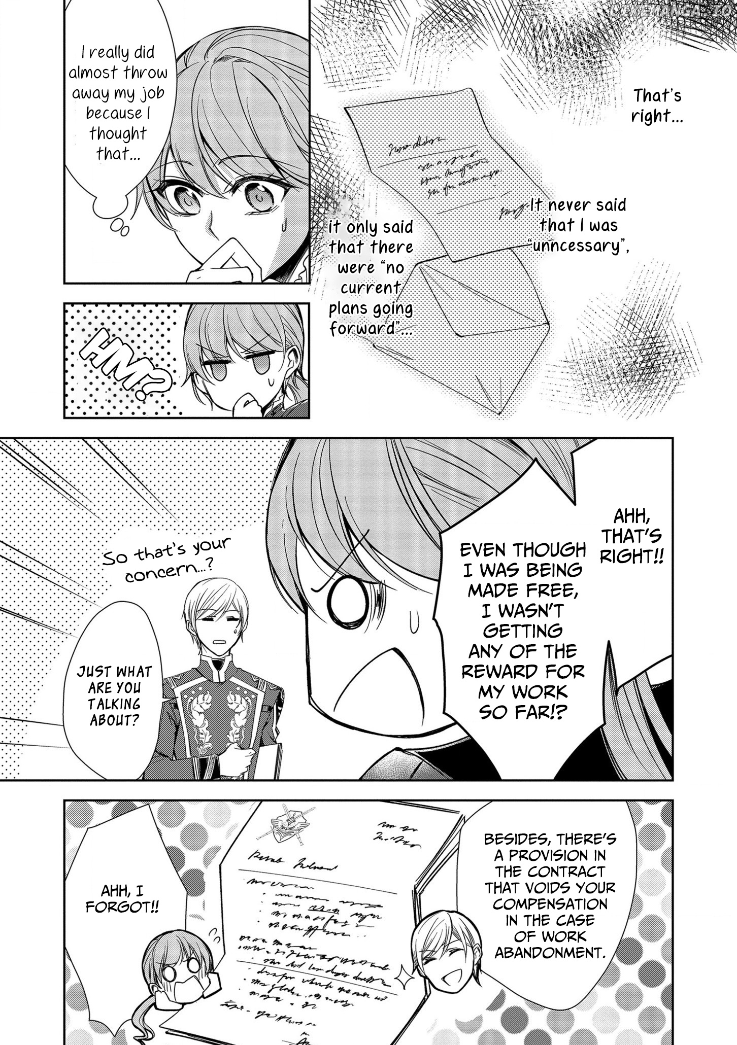 The Earl's Daughter was Suddenly Employed as the Crown Prince's Fiancée chapter 6 - page 24