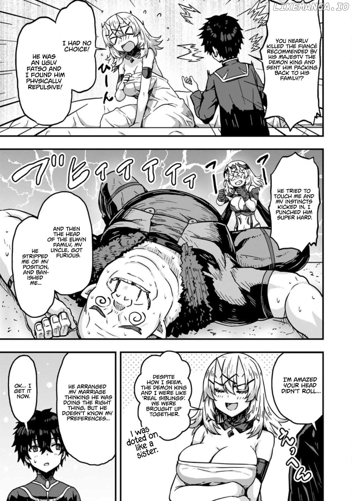 Isekai Saikyou no Yome desu ga, Yoru no Tatakai wa Ore no Hou ga Tsuyoi You desu ~Chiryaku o Ikashite Nariagaru Harem Senki~ Chapter 1 - page 19