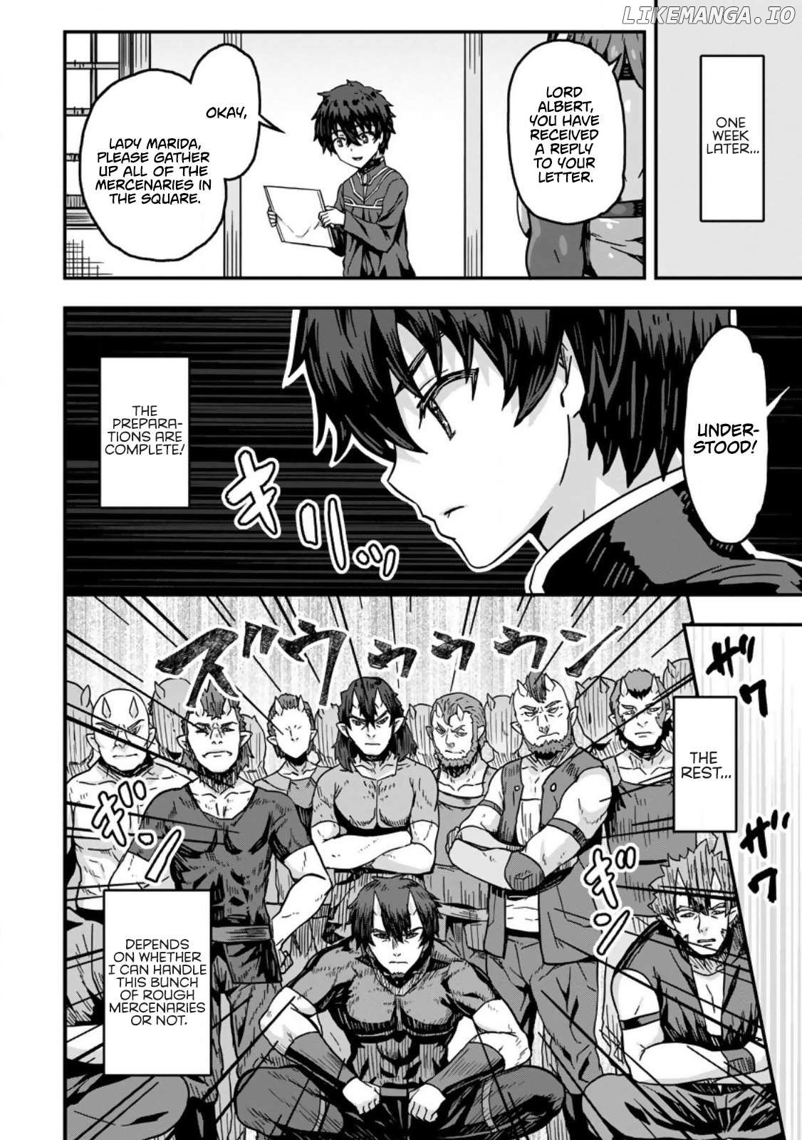 Isekai Saikyou no Yome desu ga, Yoru no Tatakai wa Ore no Hou ga Tsuyoi You desu ~Chiryaku o Ikashite Nariagaru Harem Senki~ Chapter 1 - page 24