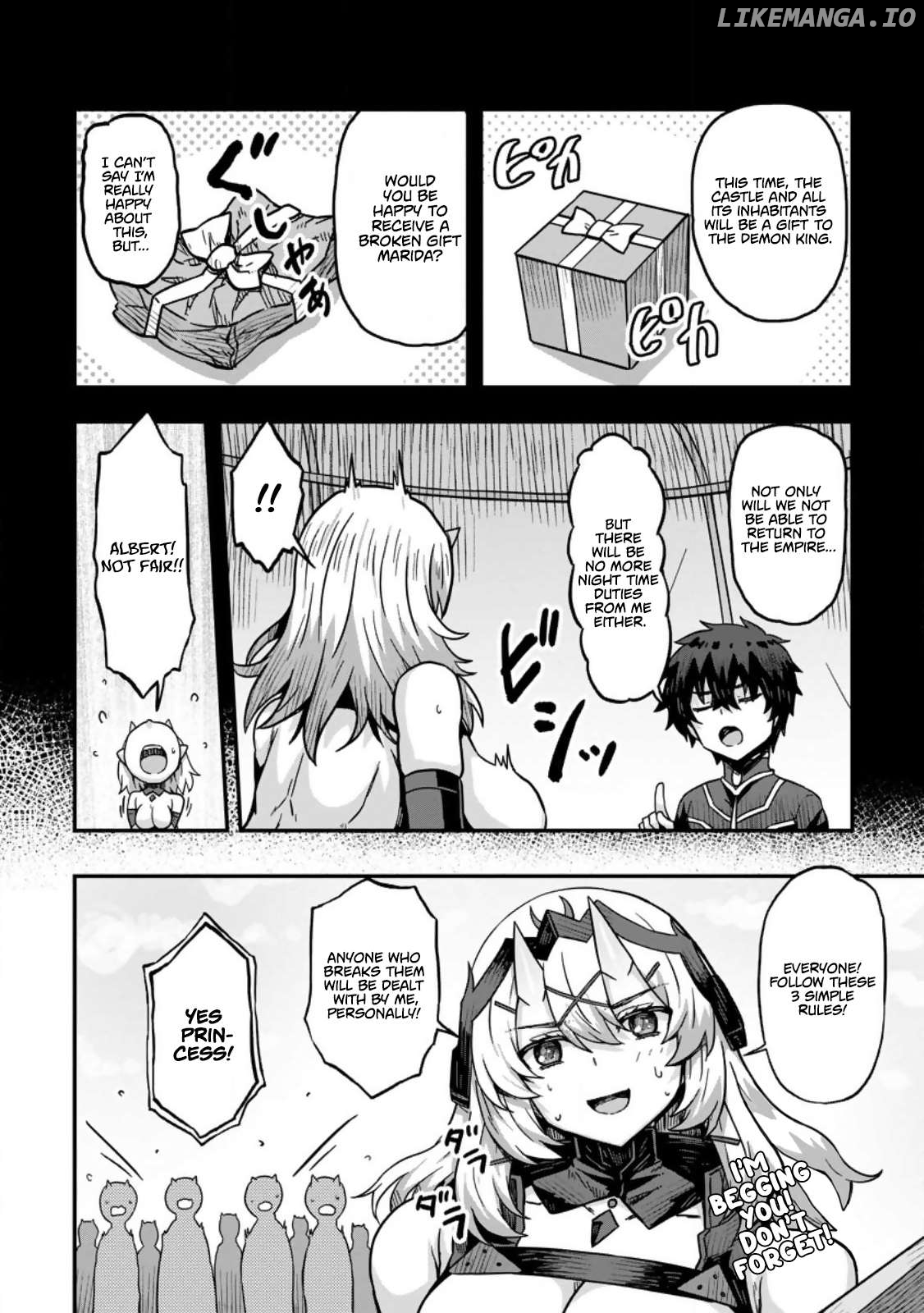 Isekai Saikyou no Yome desu ga, Yoru no Tatakai wa Ore no Hou ga Tsuyoi You desu ~Chiryaku o Ikashite Nariagaru Harem Senki~ Chapter 2 - page 6