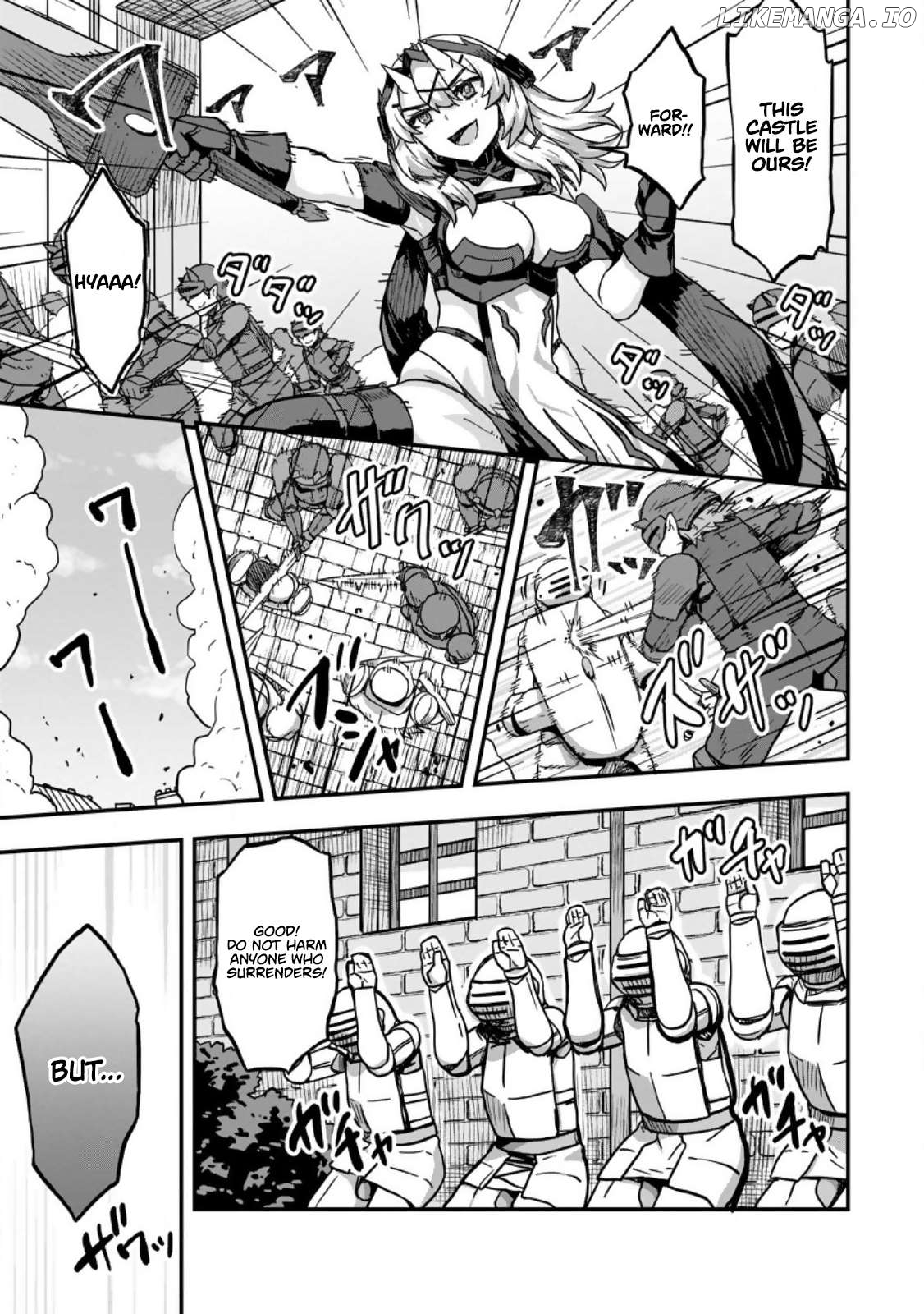 Isekai Saikyou no Yome desu ga, Yoru no Tatakai wa Ore no Hou ga Tsuyoi You desu ~Chiryaku o Ikashite Nariagaru Harem Senki~ Chapter 2 - page 7